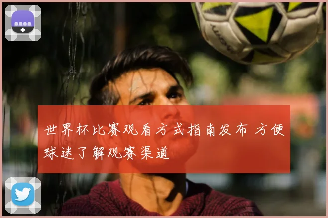 世界杯比赛观看方式指南发布 方便球迷了解观赛渠道